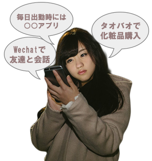 スマホから個人の行動を把握